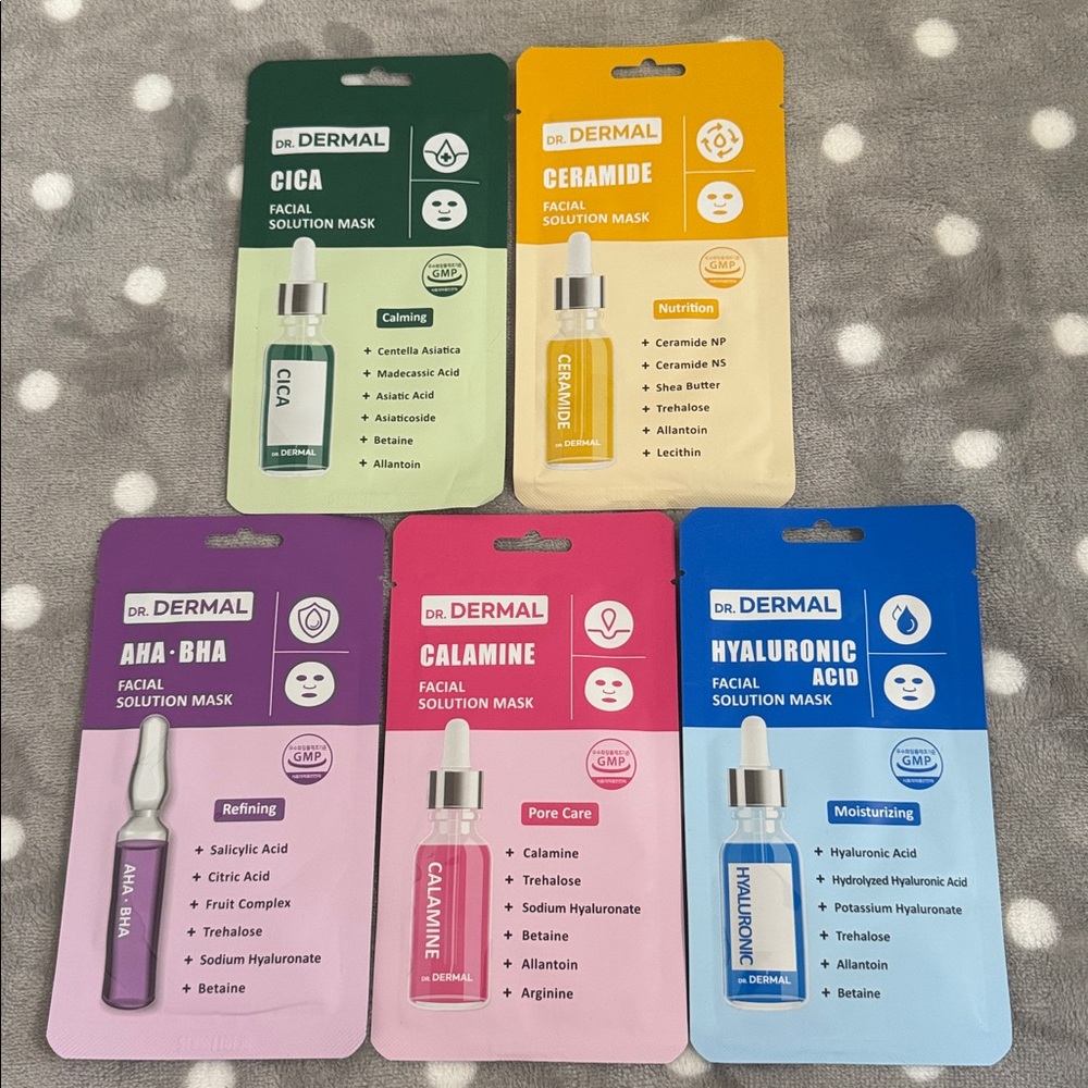 Korean Dr.Dermal Sheet Mask 5p